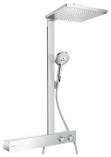 Душевая стойка hansgrohe Raindance E 300 1jet Showerpipe 600 ST 27363000, хром