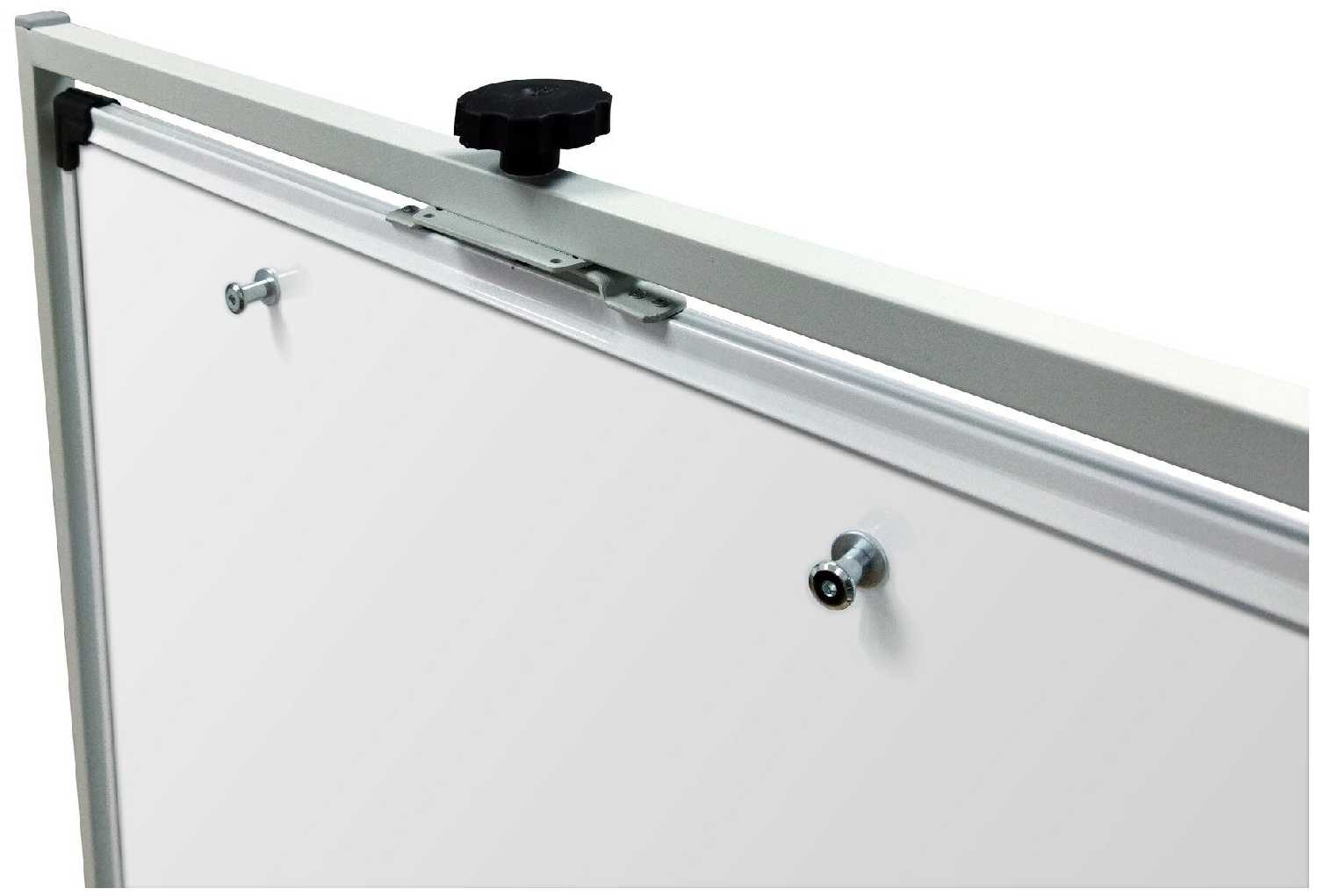 Флипчарт магнитно-маркерный 100х70 BoardSYS, на колесах, вертикального вращения, белый 10БЧФЛИП2р*Ф фотография 4