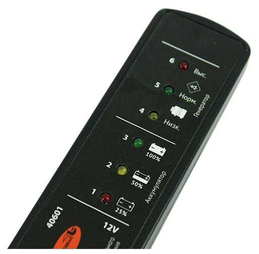 Тестер батарей цифровой АвтоDело Тестер батарей цифровой (40601) фотография 4