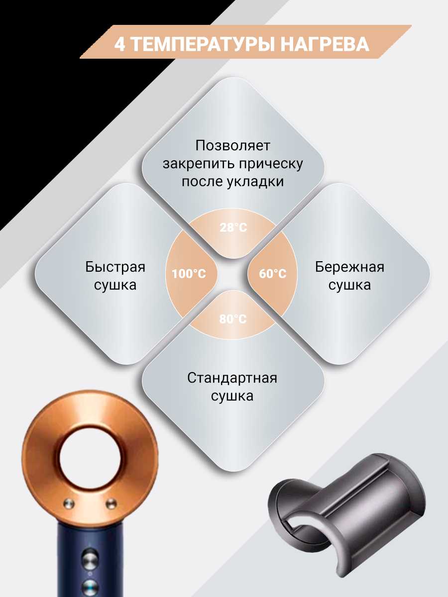 Фен для волос Профессиональный стайлер 5в1 фотография 22