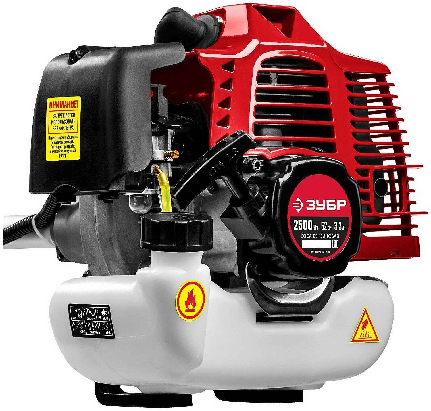 Триммер бензиновый ЗУБР КРБ-2500-Р фотография 1