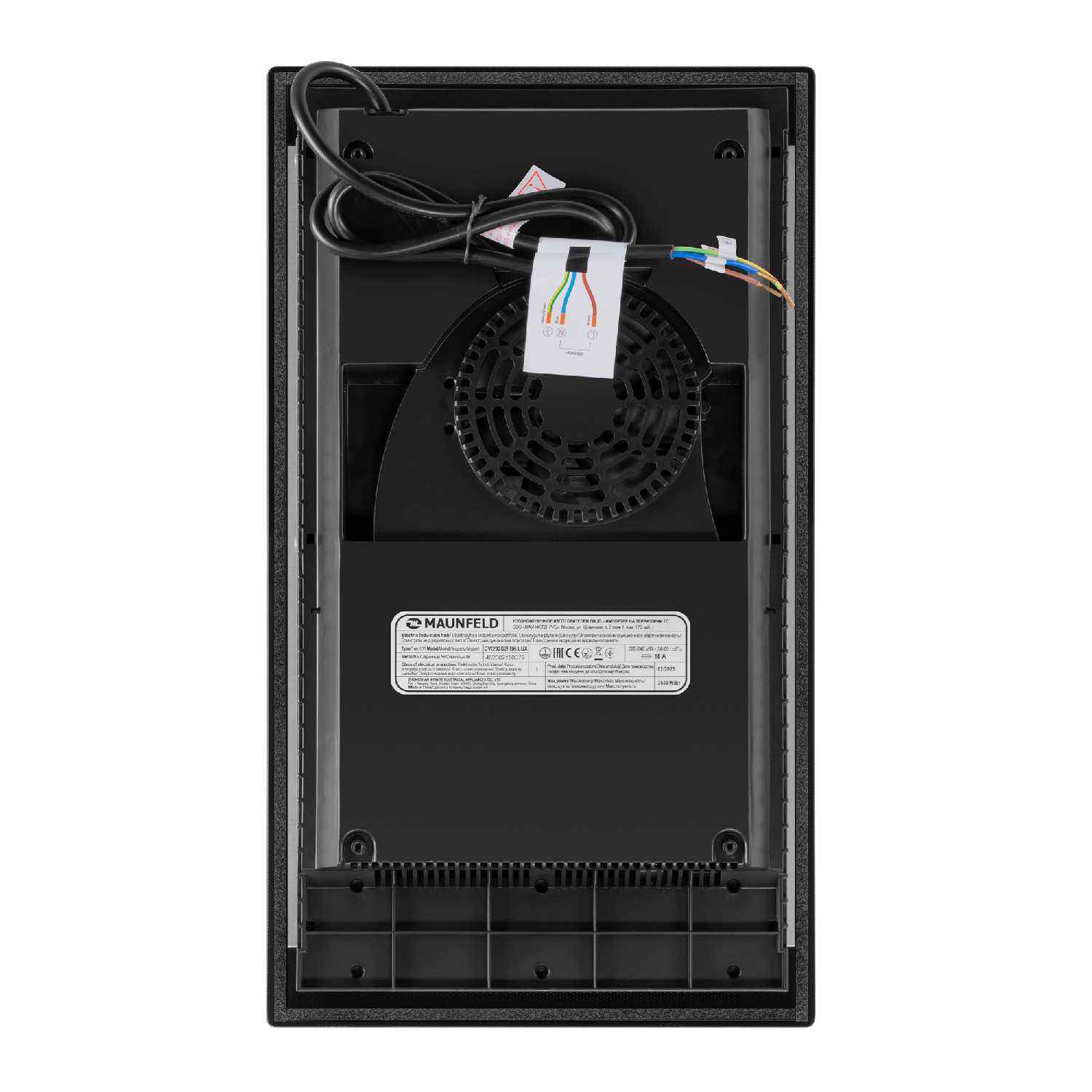 Индукционная варочная панель MAUNFELD CVI292S2FBK LUX фотография 4