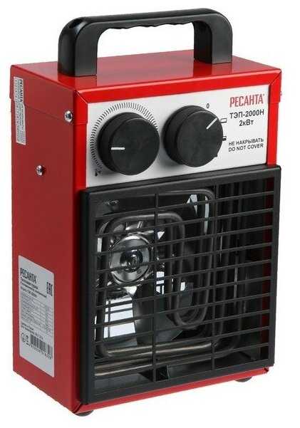 Электрическая тепловая пушка РЕСАНТА ТЭП-2000Н фотография 17