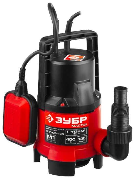 Дренажный насос ЗУБР НПГ-М1-400 фотография 1