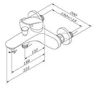 Смеситель Am.Pm F8010016 фотография 1