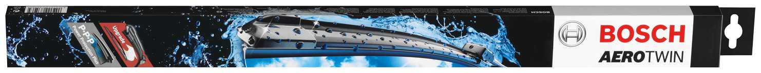 Щетка стеклоочистителя бескаркасная Bosch Aerotwin AR128S, 2 шт. фотография 1