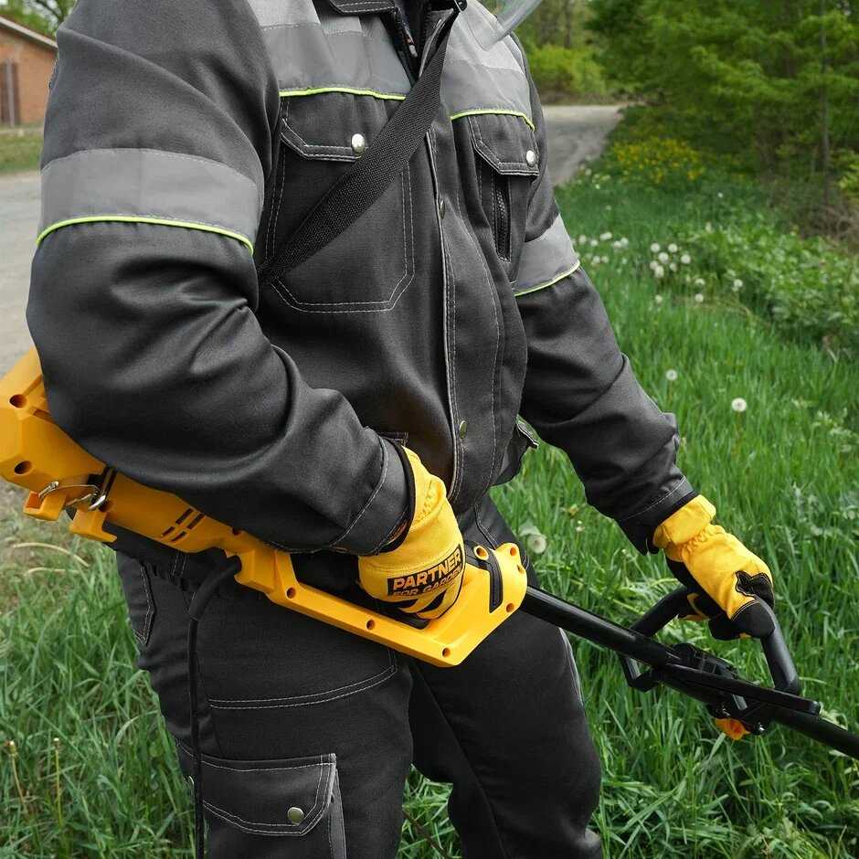 Электрокоса Partner for Garden Электротриммер ЕТ-2000 (2000 Вт, нож 3 Т, леска, разборной вал) фотография 12