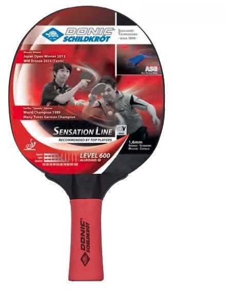 Ракетки для настольного тенниса Donic-Schildkroet Sensation 600 фотография 5