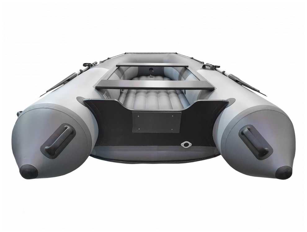 Надувная лодка НДНД Grouper 335 серо-синий фотография 2