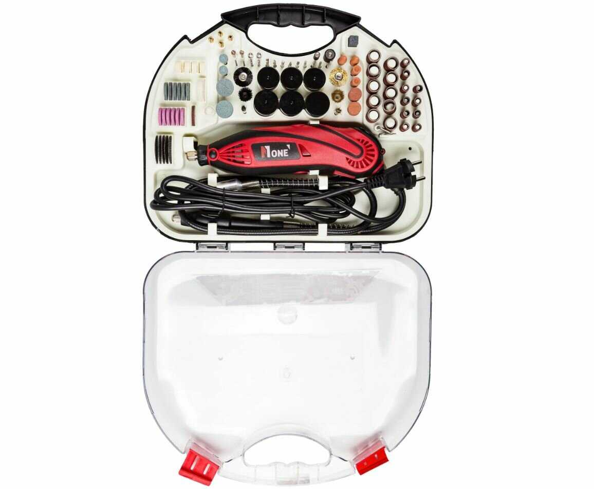 Гравер электрический NUMBER ONE FG170-PRO (211 предметов) фотография 17