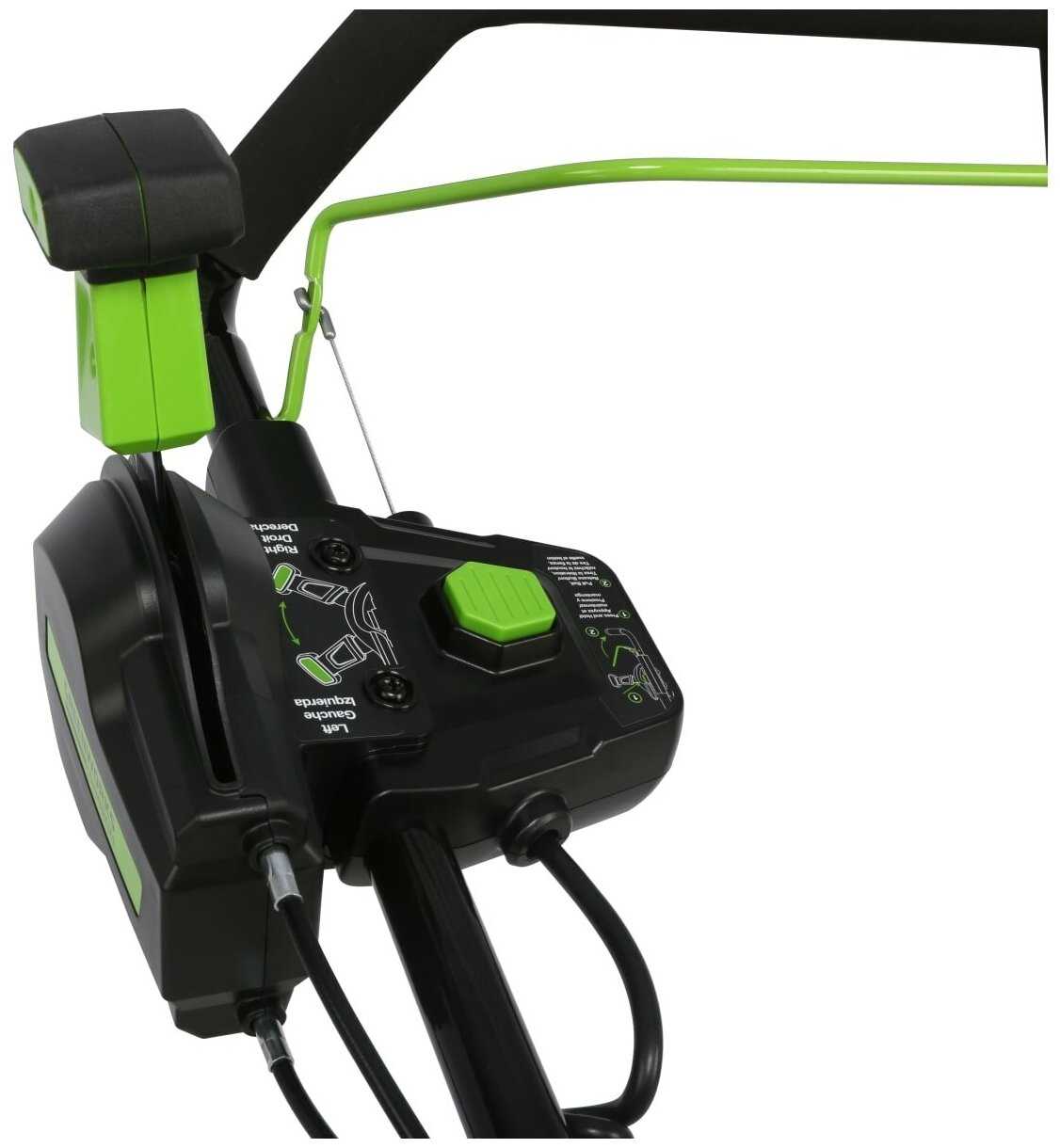 Снегоуборщик аккумуляторный Greenworks GD82ST с аккумулятором 5 А.ч, 82 В, 5мА·ч фотография 4