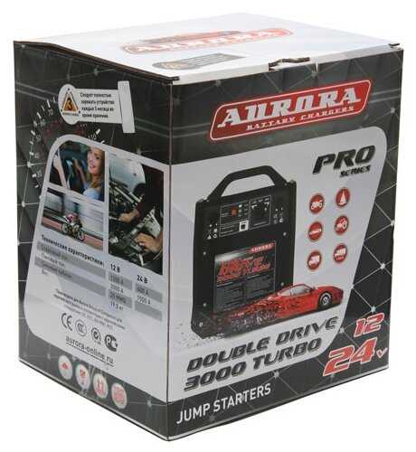 Пуско-зарядное устройство Aurora Double Drive 3000 Turbo фотография 1