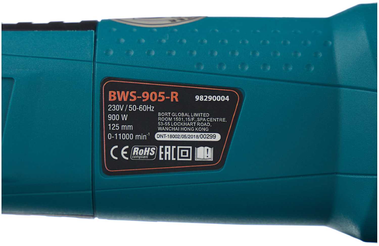 УШМ Bort BWS-905-R, 900 Вт, 125 мм фотография 7