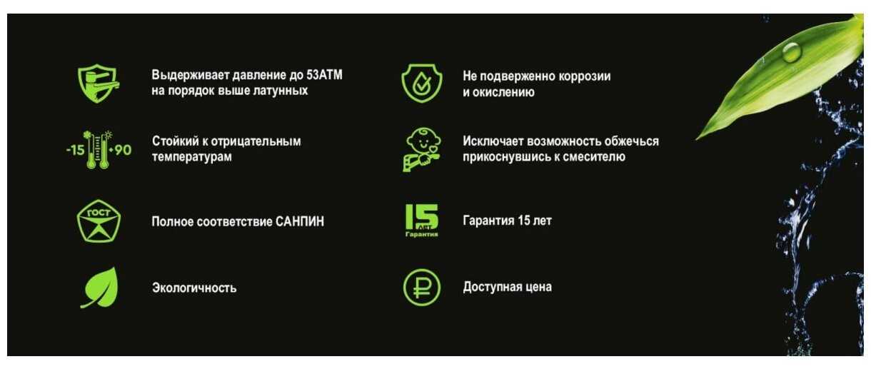 OneLife by Orange P02-021b однозахватный полимерный смеситель для раковины, цвет черный фотография 2