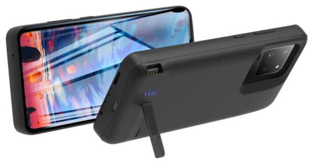 Чехол-бампер MyPads со встроенной батареей 6000mAh для Samsung Galaxy S20 Ul фотография 1