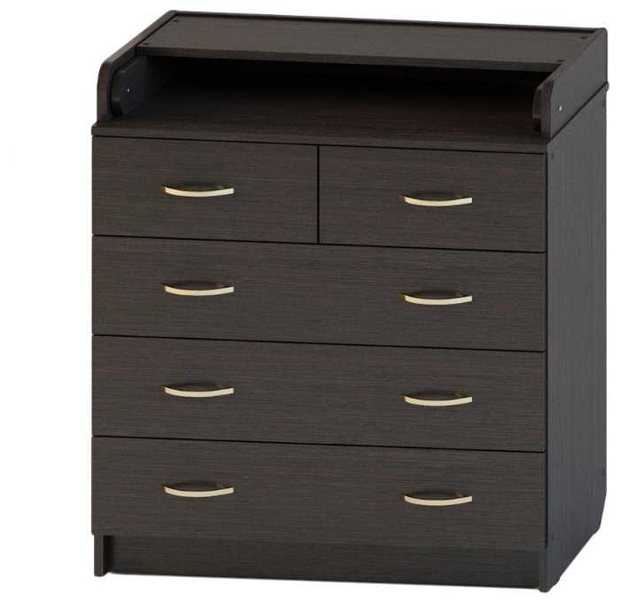 Пеленальный комод Атон Мебель Сириус 80/5 ЛДСП фотография 3