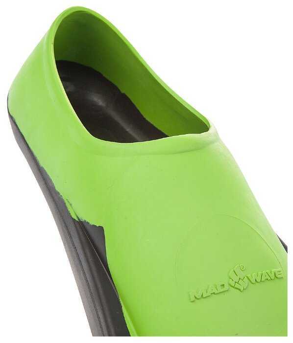 Ласты с закрытой пяткой MAD WAVE Fins Training II Rubber фотография 2
