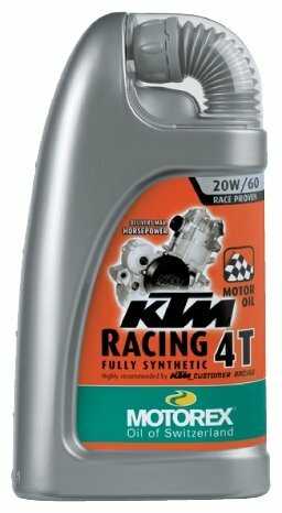Синтетическое моторное масло Motorex KTM Racing 4T 20W-60 фотография 2