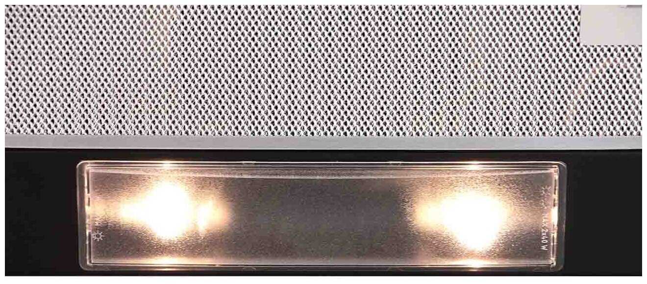 Вытяжка встраиваемая в шкаф 50 см Elikor Нейтрино 50 Black/Inox фотография 4