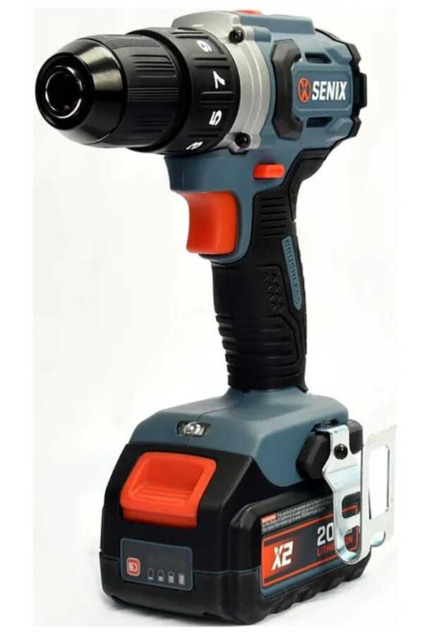 Дрель-шуруповерт Senix X2 (PDHX2-M2-EU SET) фотография 1