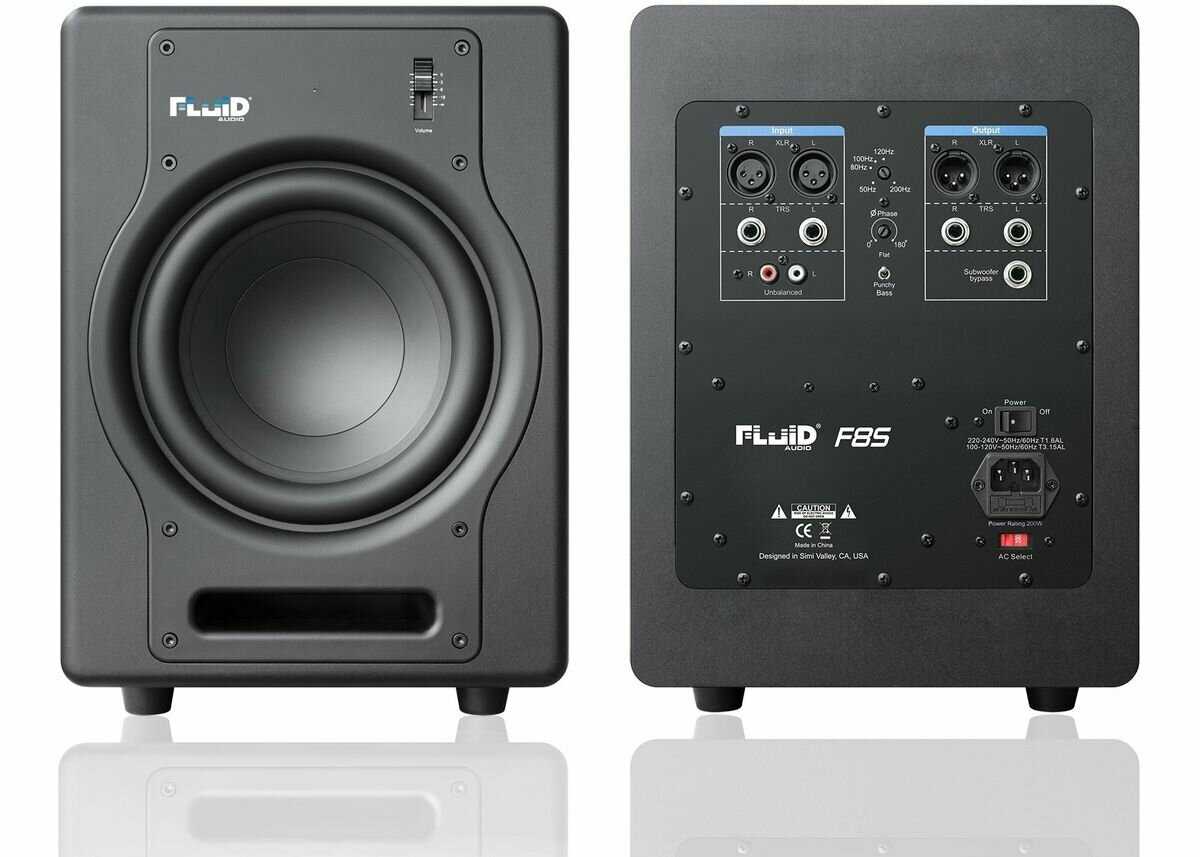 Сабвуфер Fluid Audio F8S