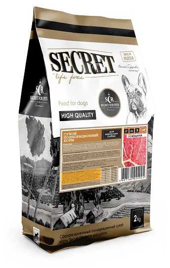 Корм для собак Secret for Pets Life Force (говядина) фотография 4