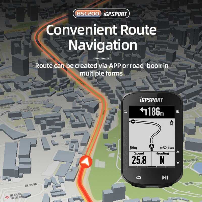 Велокомпьютер IGPSPORT BSC200 (BSC200C) фотография 3