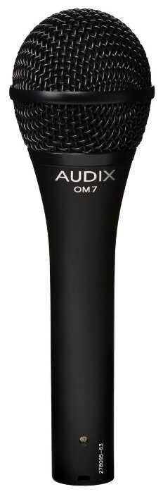 Микрофон проводной Audix OM7, разъем: XLR 3 pin (M)