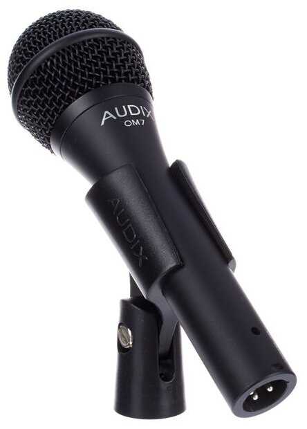 Микрофон проводной Audix OM7, разъем: XLR 3 pin (M) фотография 1
