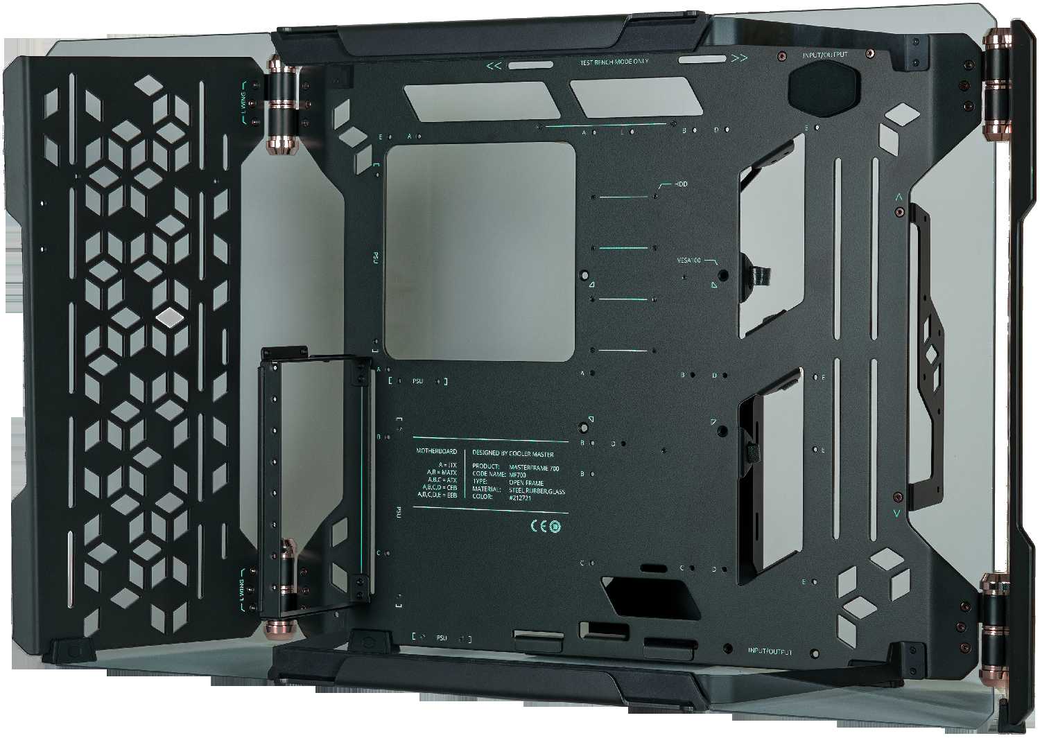 Компьютерный корпус Cooler Master MasterFrame 700 TG (MCF-MF700-KGNN-S00) фотография 16