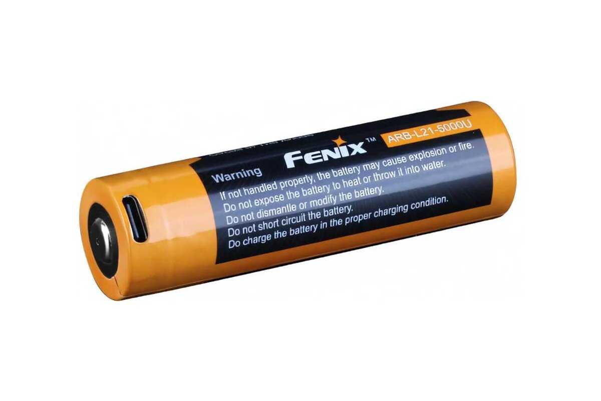 Аккумулятор Fenix ARB-L21-5000U (21700 5000 mAh) фотография 7