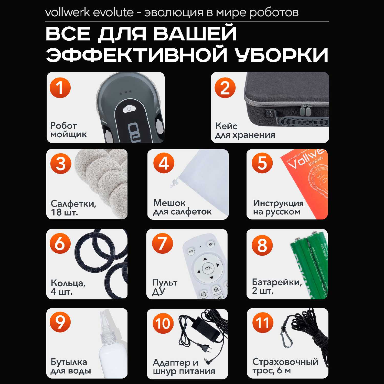 Робот-мойщик окон Evolute фотография 20
