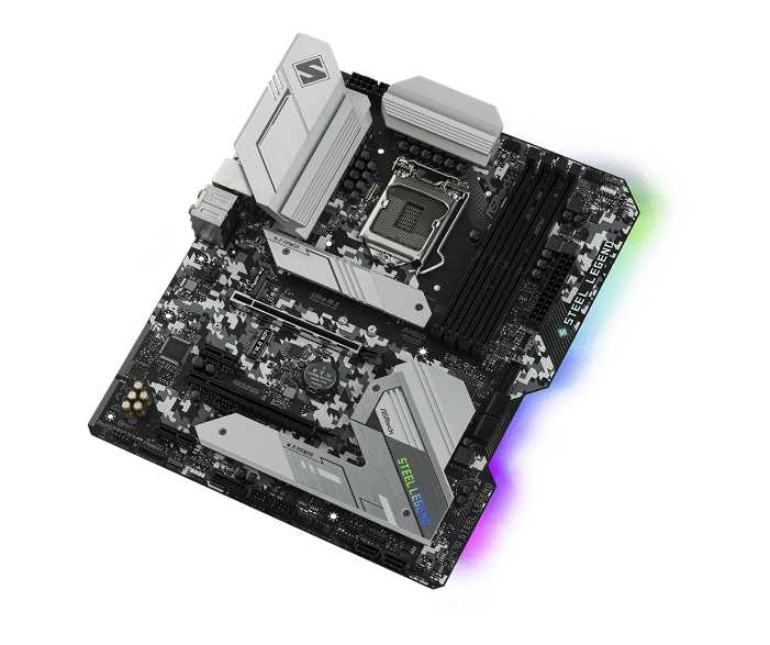 Материнская плата ASRock H470 STEEL LEGEND фотография 1