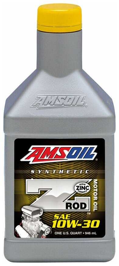 Синтетическое моторное масло AMSOIL Z-Rod Synthetic Motor Oil 10W-30
