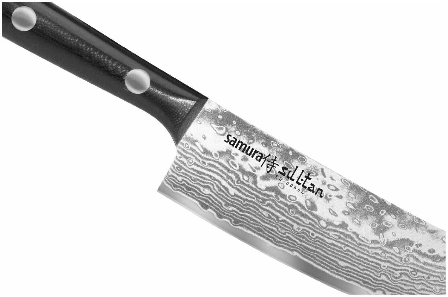 Нож кухонный стальной Пичак 159мм Samura Sultan SU-0086DB/K фотография 2