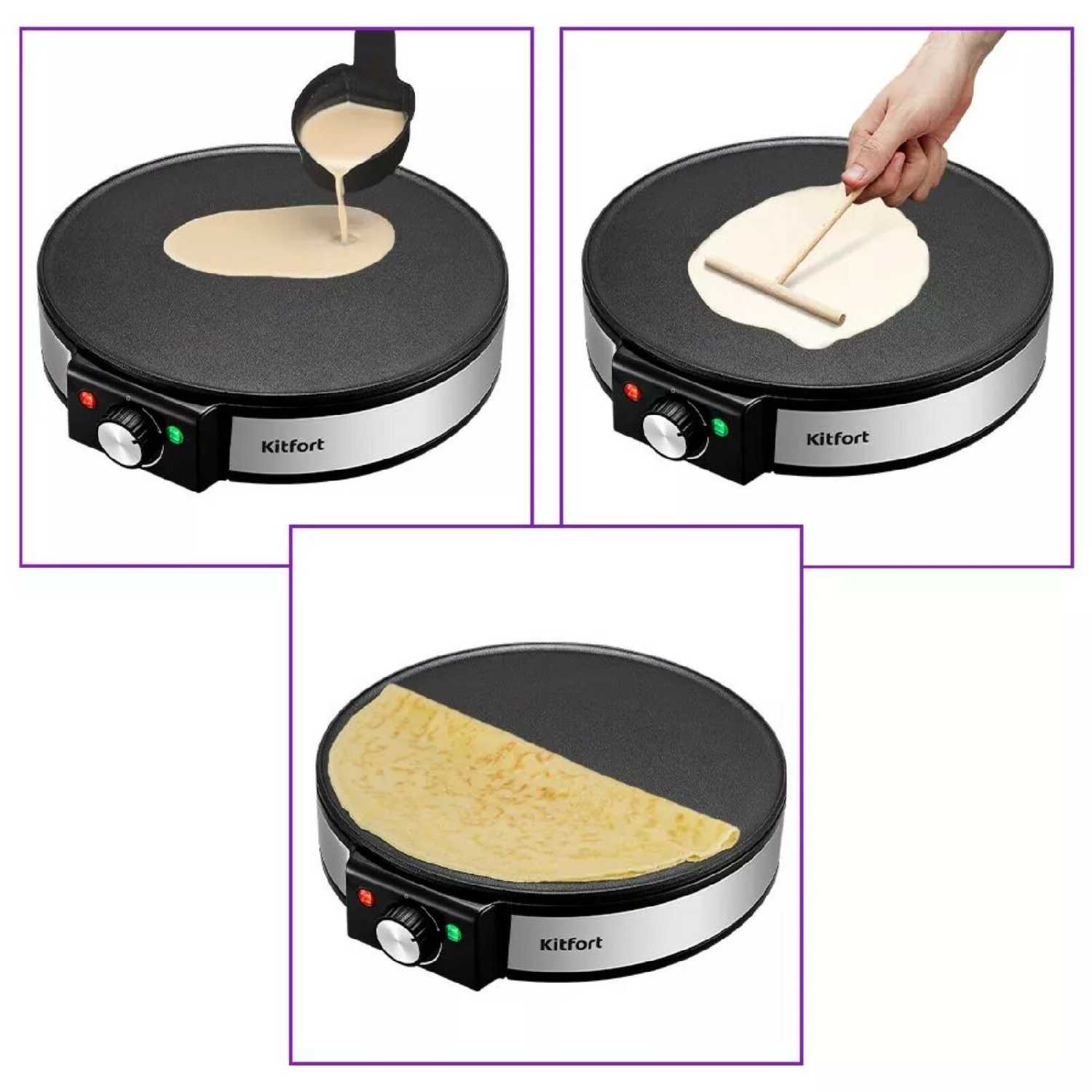 Блинница Kitfort Блинница (KT-1678) фотография 7