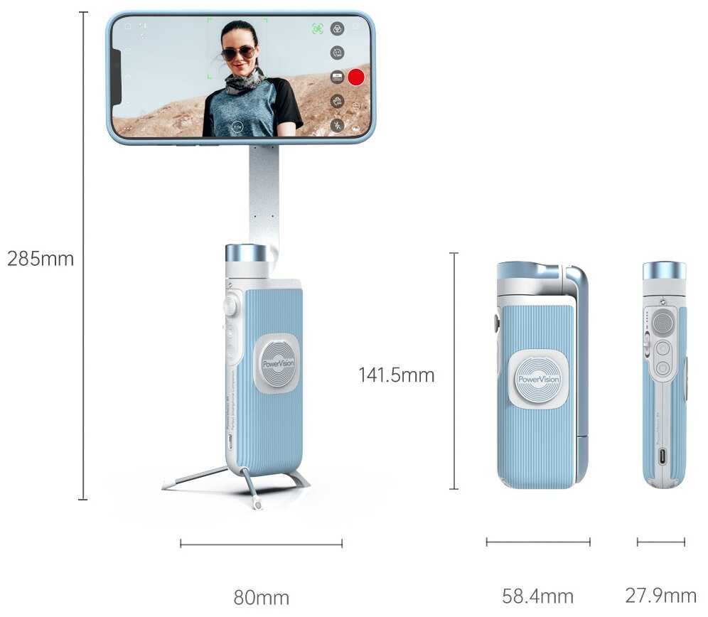 Электрический стабилизатор для смартфона PowerVision S1 Explorer Kit фотография 8
