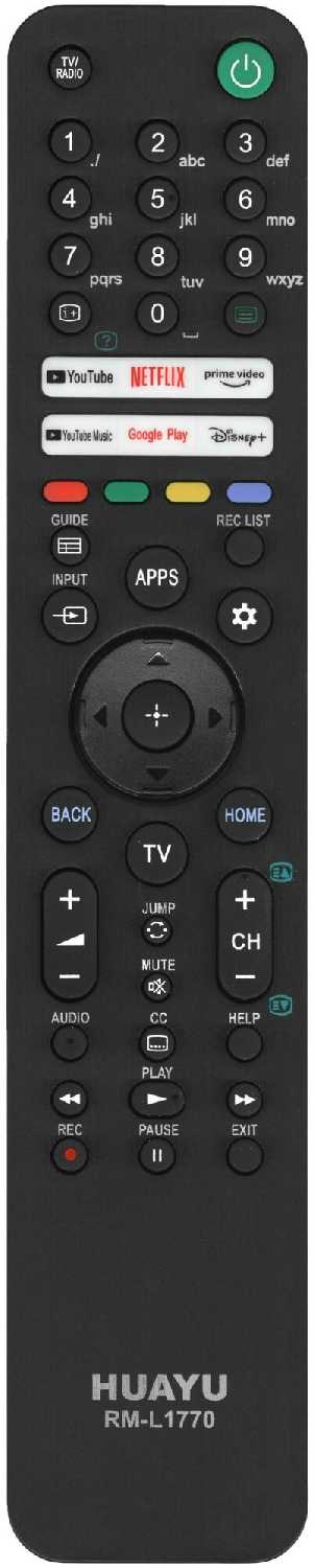 Универсальный пульт SONY Универсальный пульт (RM-L1770)