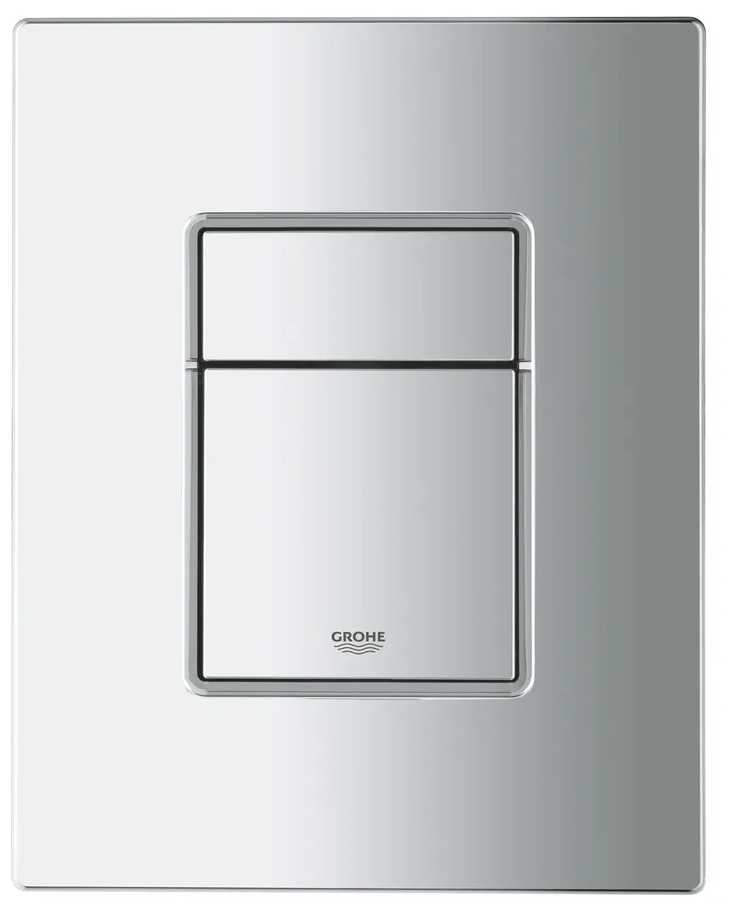 Кнопка смыва Grohe пневматическая для инсталляции Rapid SL, хром (6669200w)