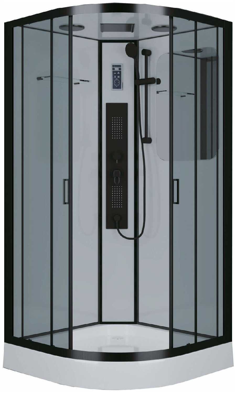 Душевая кабина Niagara NG- 6902-01G BLACK 100x100 фотография 1
