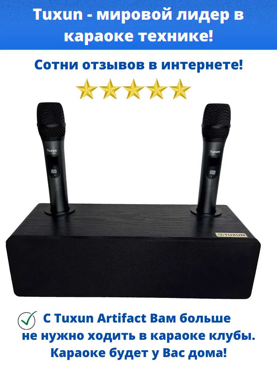 Караоке система для дома Tuxun Artifact 2.1 PRO [130 Вт] фотография 3