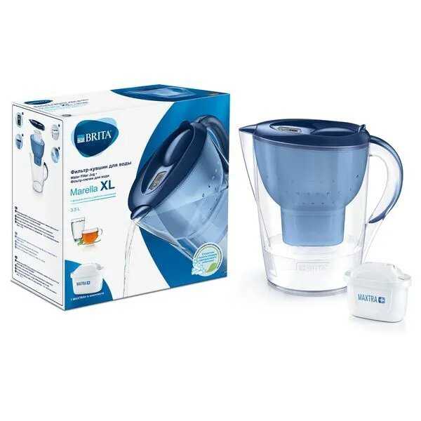 Фильтр кувшин для воды BRITA Marella XL (3,5л) фотография 4