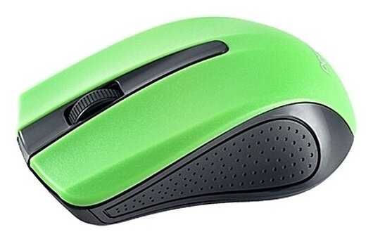 Мышь Perfeo PF-353-WOP-GN USB, зеленый/черный
