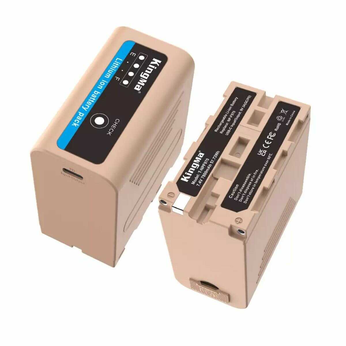 Аккумулятор Kingma NP-F970 [7800mAh Type-C PD 20W] фотография 6