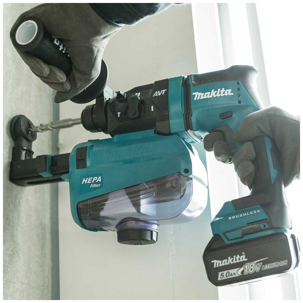 Перфоратор Makita DHR182ZWJ фотография 6