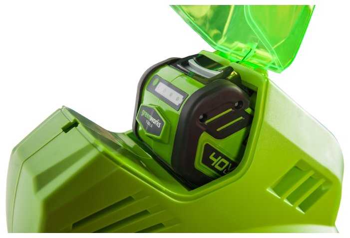 Культиватор аккумуляторный greenworks G-MAX 40V G40TL (27087) фотография 2