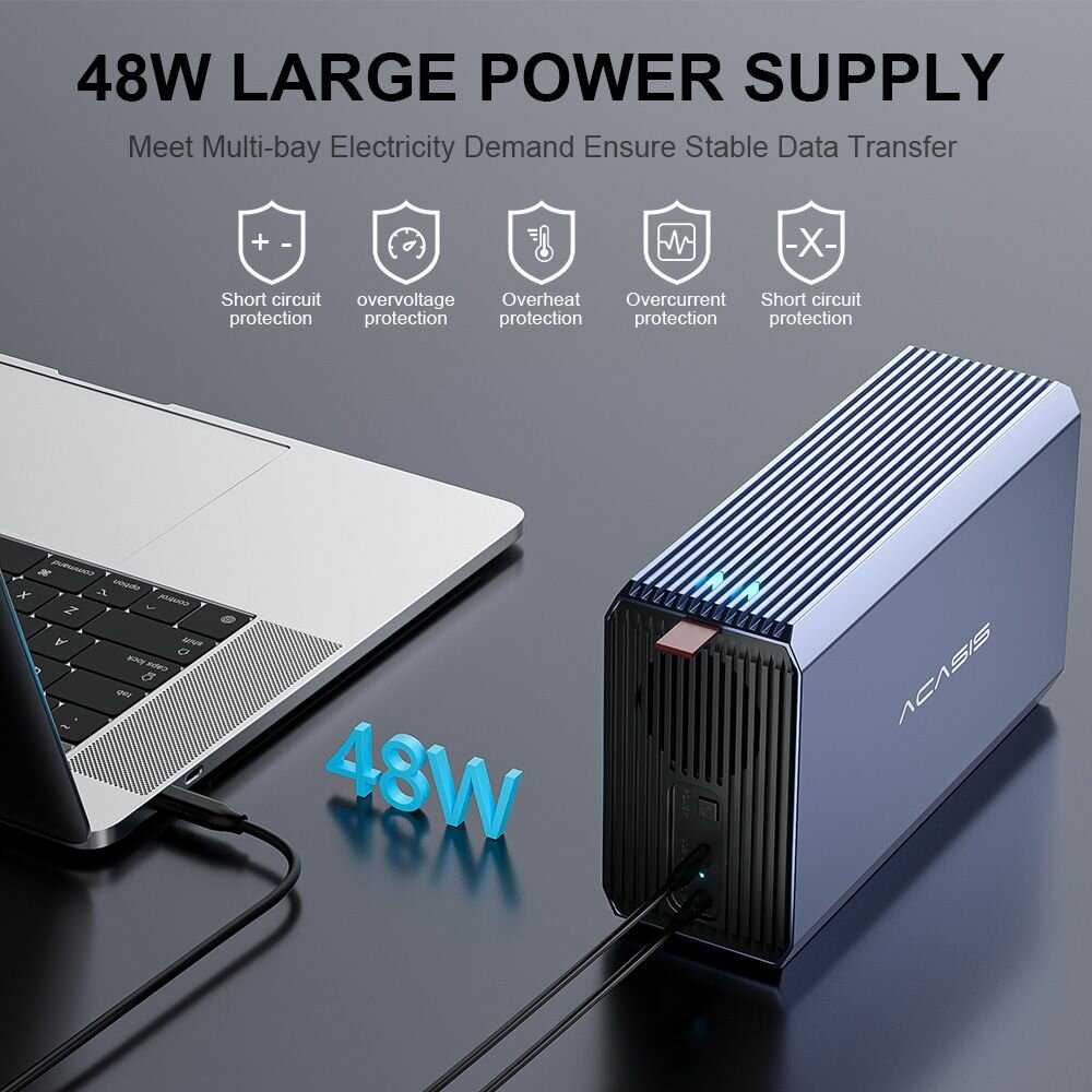 Корпус для SSD накопителя ACASIS TBU405pro (40 Гбит/с) фотография 3
