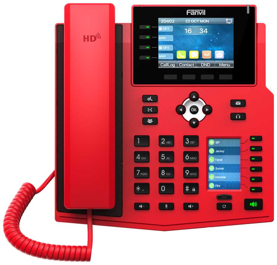 VoIP-телефон Fanvil X5U фотография 1