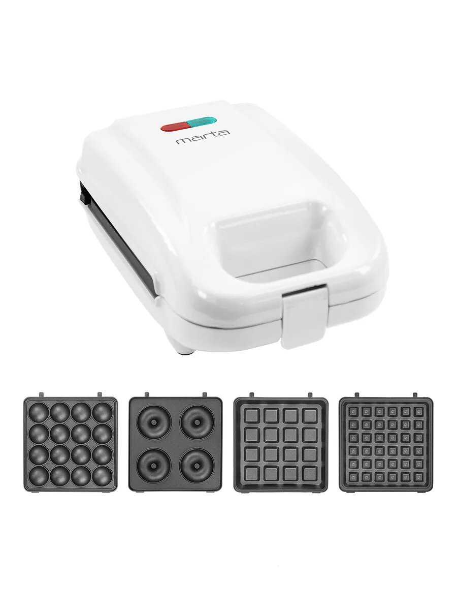 Прибор для выпечки MARTA MT-SM1737D 4 в 1 фотография 12