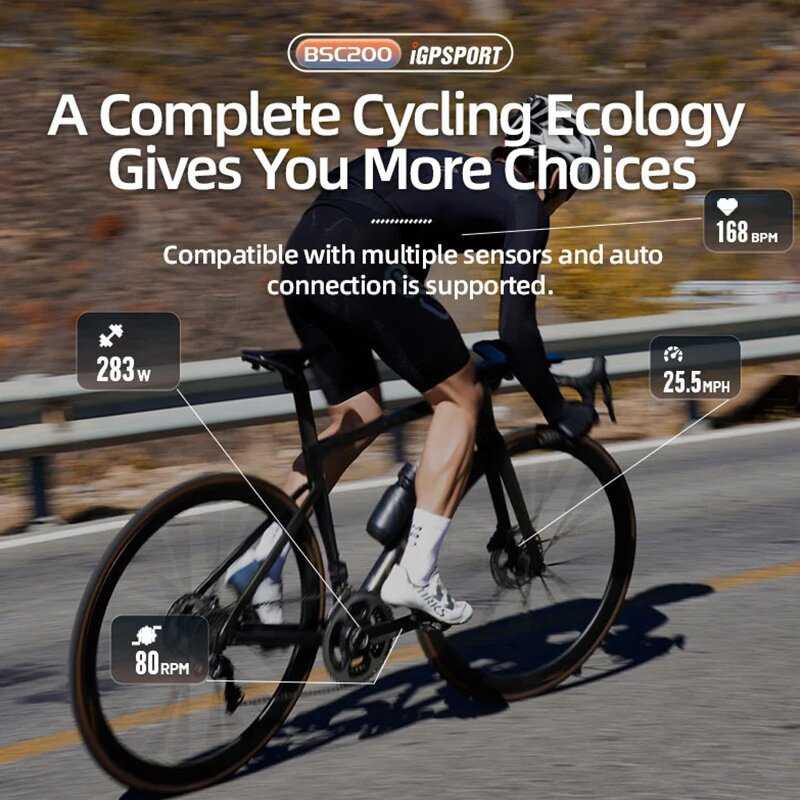 Велокомпьютер IGPSPORT BSC200 (BSC200C) фотография 5